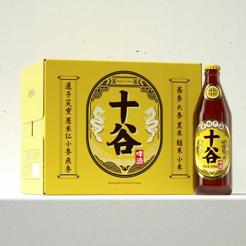 十谷啤酒福禄宫廷瓶439ml