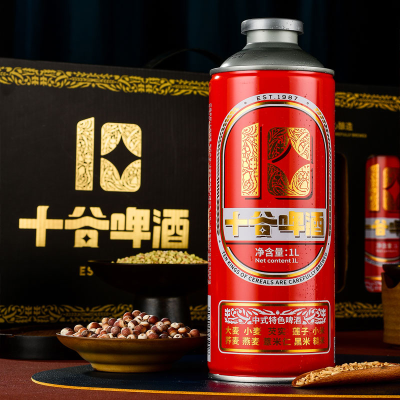 十谷啤酒新装福禄罐礼盒1000ml