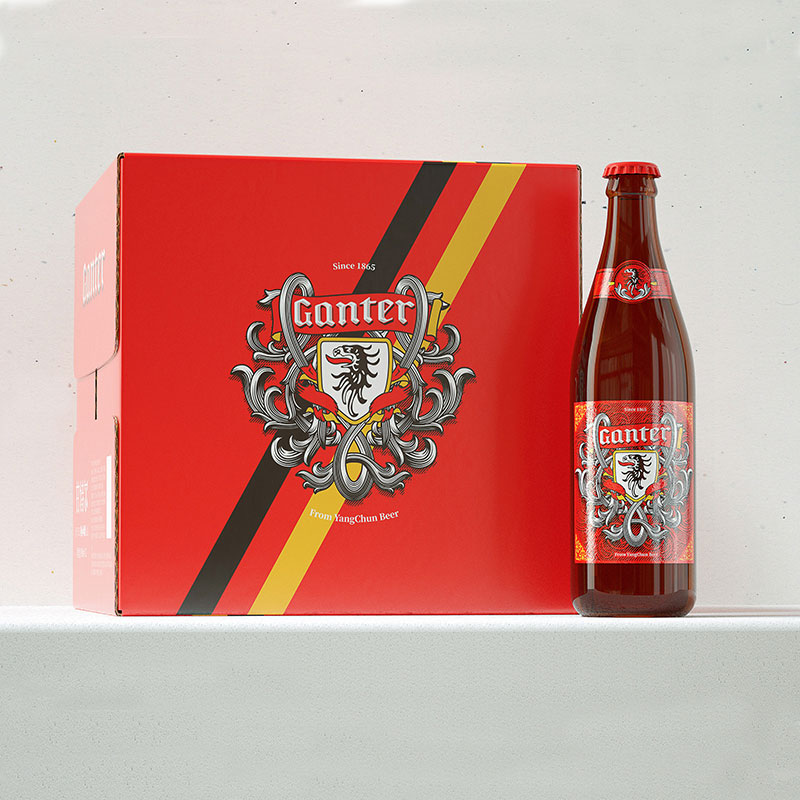 甘特尔啤酒瓶装460ml