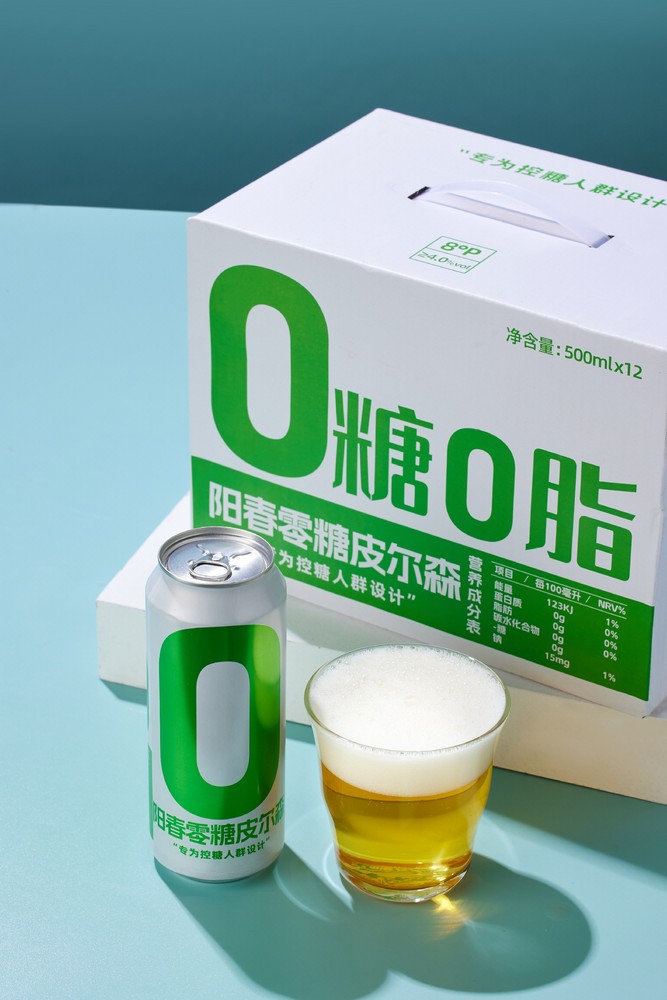 星空体育零糖皮尔森500ml罐装