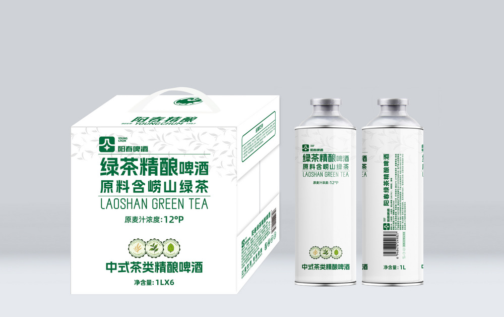 星空体育绿茶精酿啤酒1L