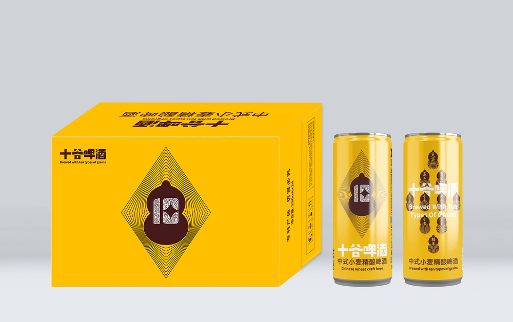 十谷啤酒中式小麦精酿啤酒330ml