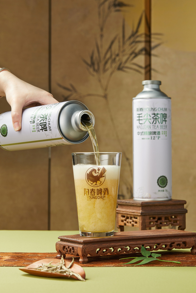 星空体育毛尖茶啤1L