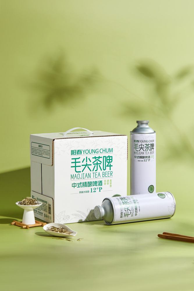 星空体育毛尖茶啤1L