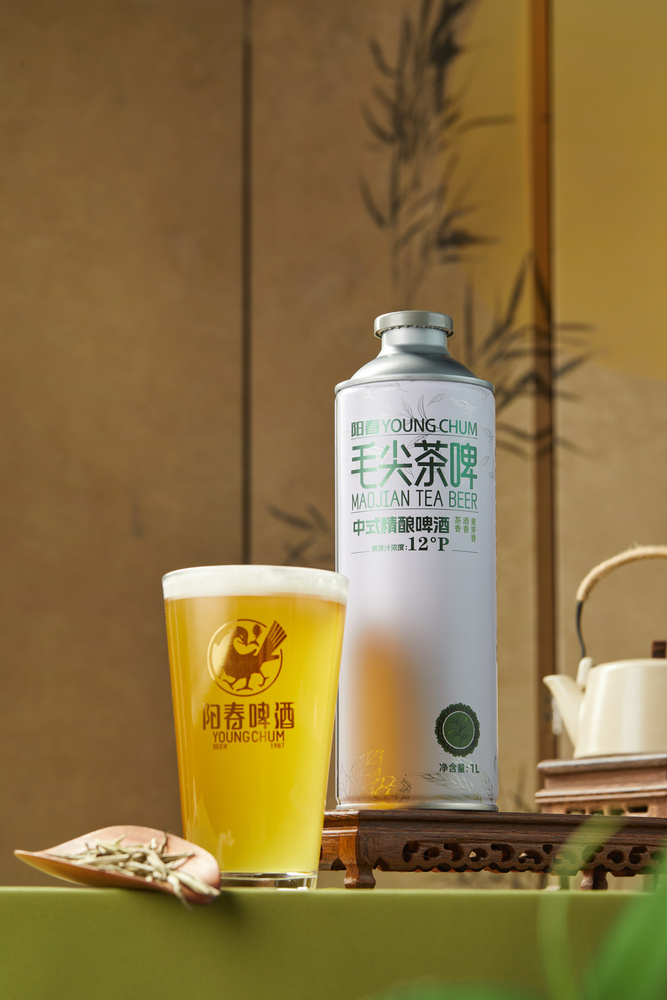 星空体育毛尖茶啤1L