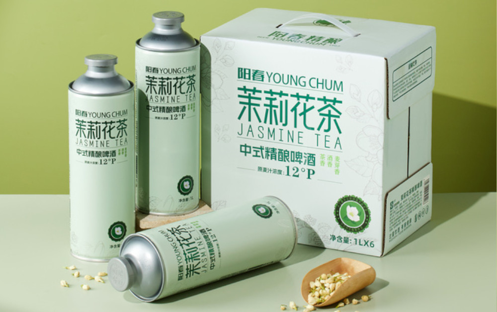 星空体育茉莉花茶精酿啤酒1L
