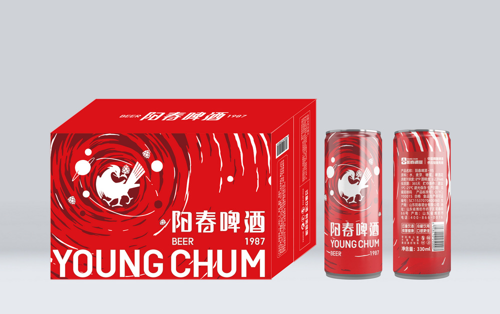 星空体育精酿啤酒330ml纤体罐